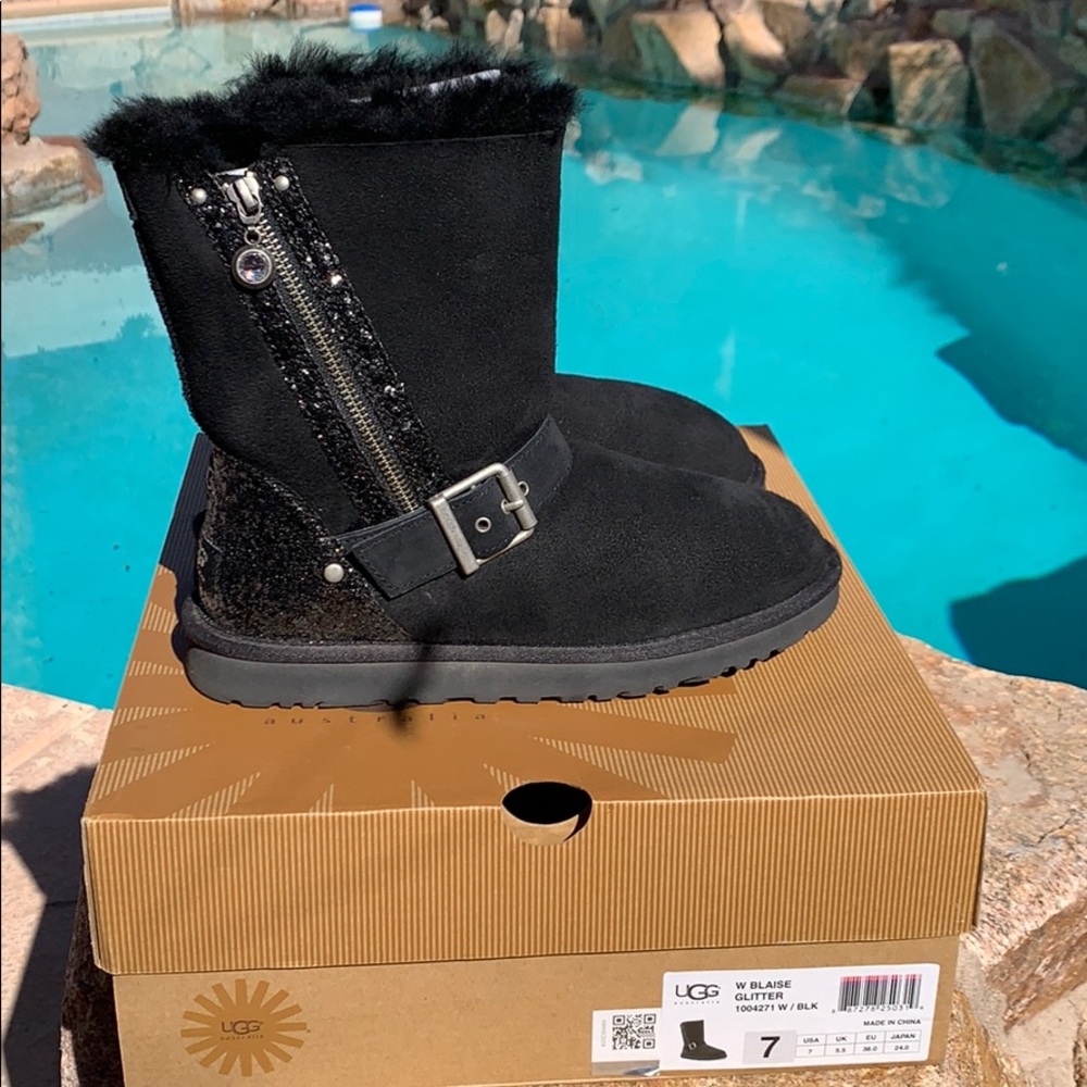 UGG Blaise Gitter Moto Boot